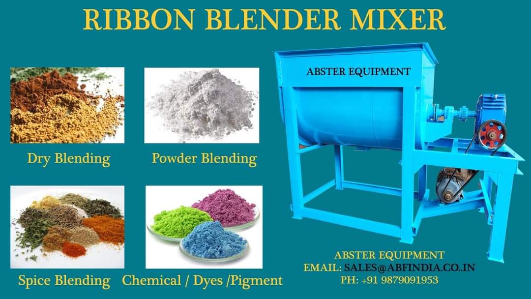 Ribbon blender manufacturer in Vapi 